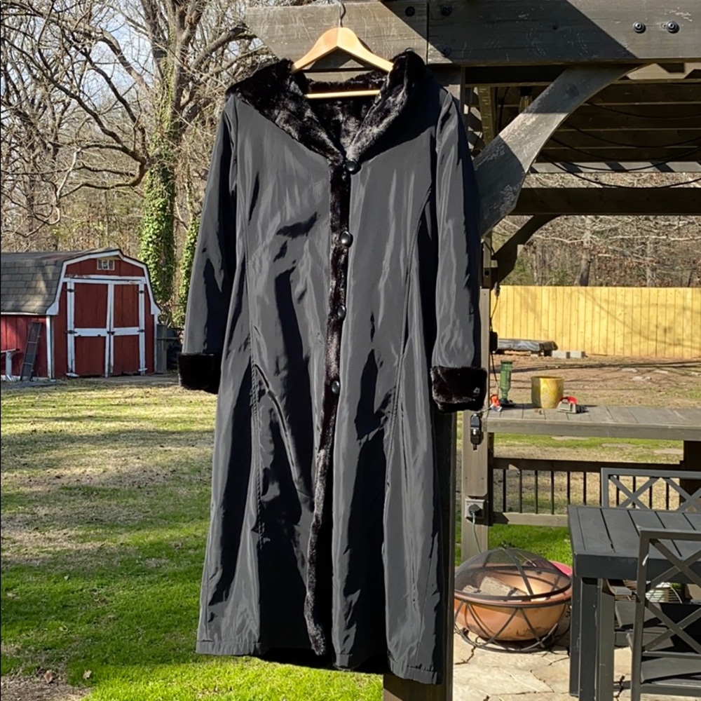 Ankle length dress jacket